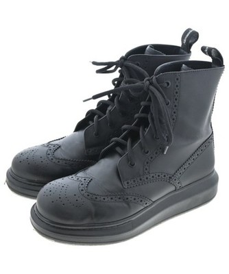 ALEXANDER MCQUEEN Boots Black EU41(Approx. 26cm) 2200684661070