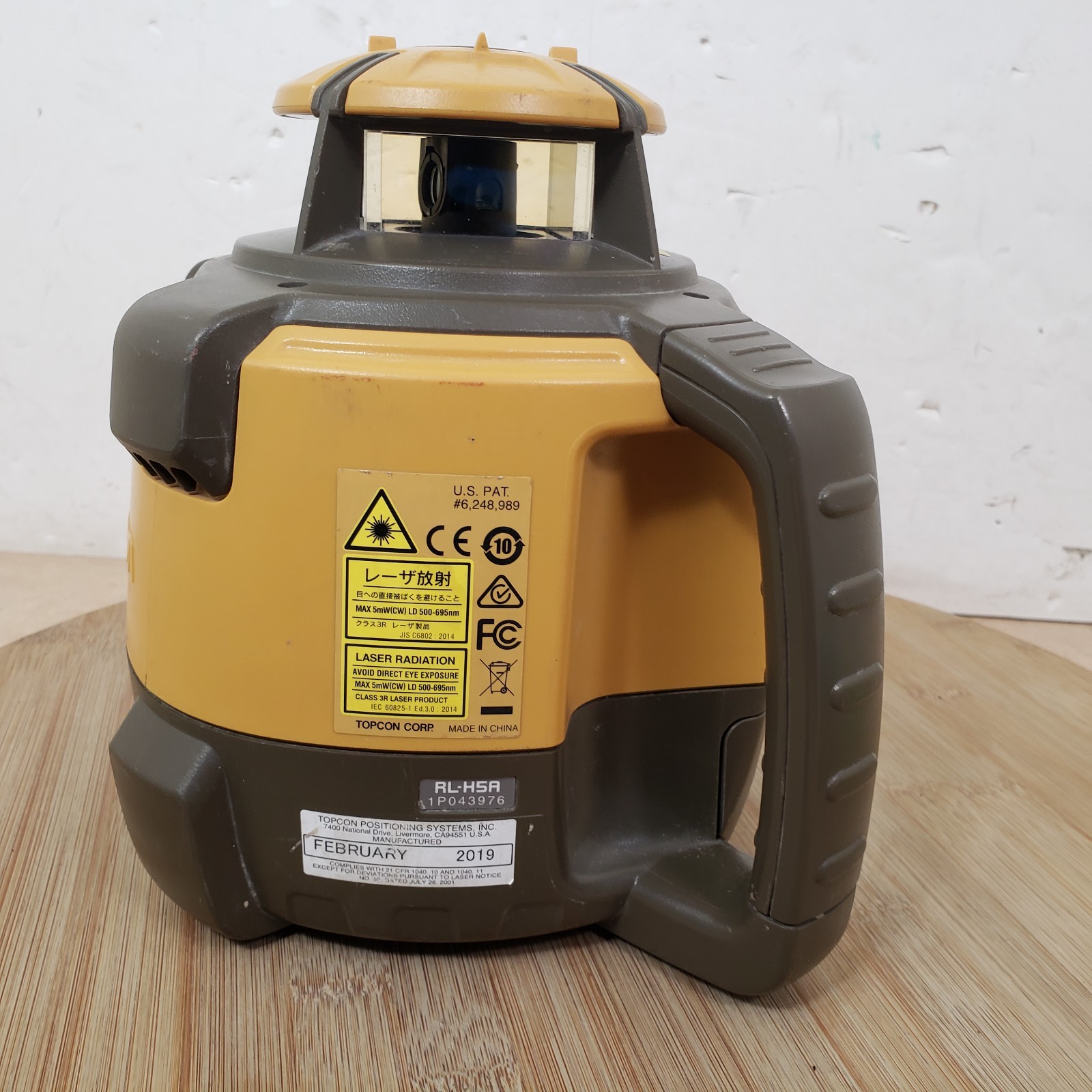 Topcon RL-H5A Self-leveling Rotary Laser with LS-80L Receiver