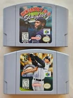 Major League Baseball Featuring Ken Griffey Jr & Slugfest Nintendo 64 MLB N64