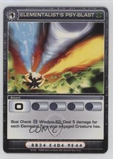 2008 Chaotic TCG Zenith of the the Hive 1st Edition Elementalist's Psy-Blast #40