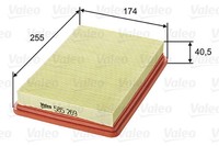 Valeo Luftfilter 585269 Filtereinsatz FüR KIA Hyundai Tiburon Elantra XD LD GK 3