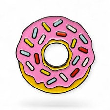 Marcador de pelotas de golf esmaltado "Donut" inspirado en Los Simpson