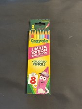 Crayola Limited Edition 8 Retired Colors Colored Pencils   New