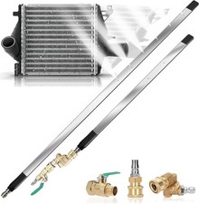 PYQPYQ 47" & 24" Radiator Cleaning Wand 2-Piece Set, 4500 47in-24in, Black