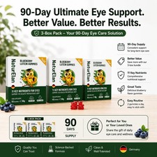 NaturElan Blueberry Lutein low Sugar 90-Days ...
