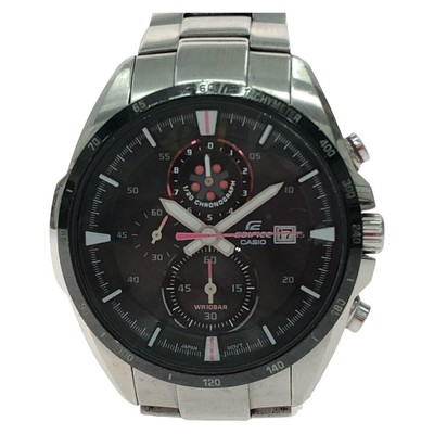 CASIO Men s Watch Solar Charging Chronograph EDIFICE EFR 530SBBJ