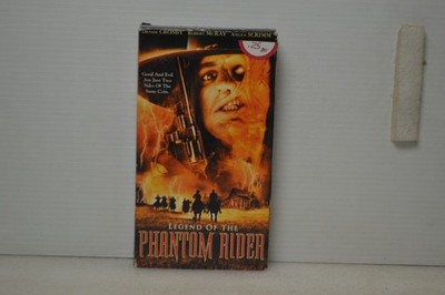 Legend of the Fantom Rider Vintage cult classic VHS tape