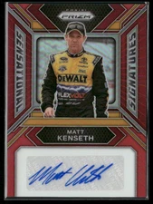 Matt Kenseth 2024 Panini Prizm Racing #SS-MKH Red Sensational Signatures /99