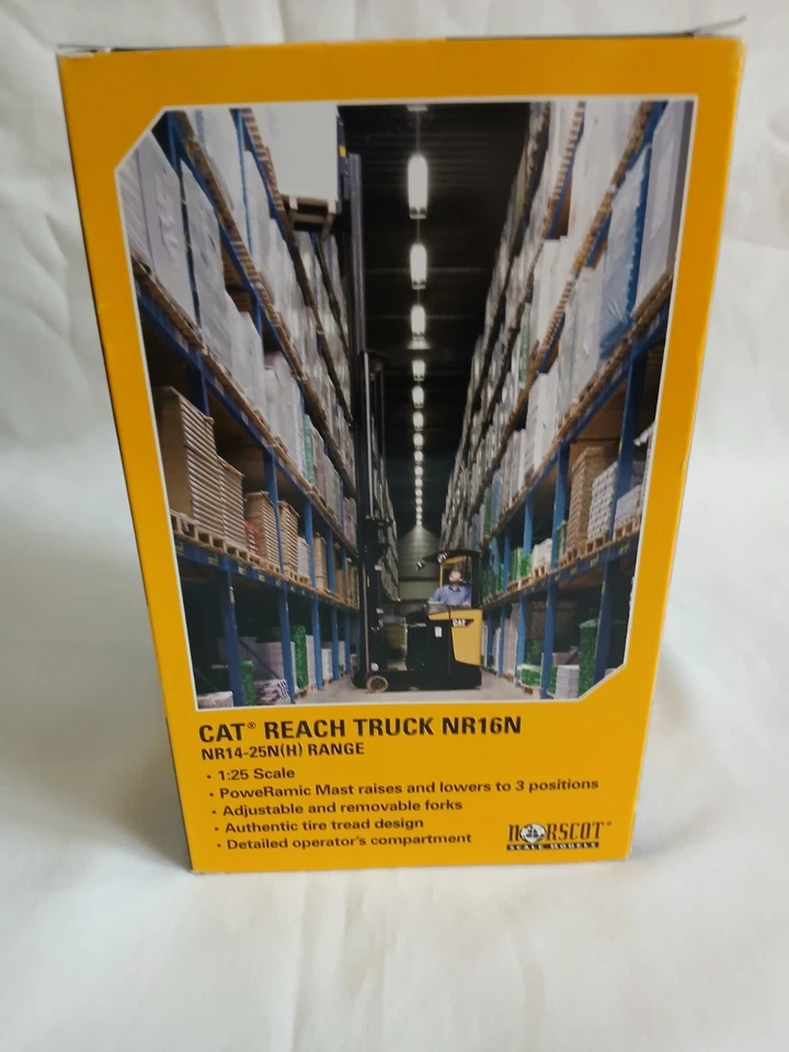 CAT Reach Truck NR16N NR14-25N (H) Range Die-Cast Collectible 1:25 scale - Image 3 of 4