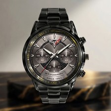 Personalized Chev Corvette American Sports Car Stainless Steel Watch Car Lover Personalized Chev Corvette American Sports Car Stainless Steel Watch Car Lover