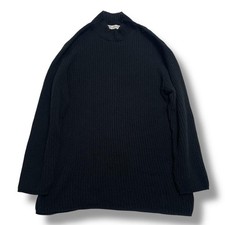 OUR LEGACY High Neck Knit Sweater Black 44 Used