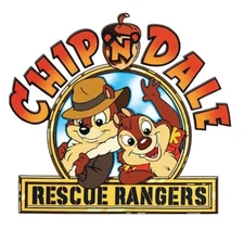 Disney Chip N Dale Rescue Rangers Anime Cartoon Water Resistant Sticker