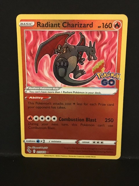 Radiant Charizard #11 (Go (2016))