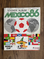 Panini Mexico World Cup 1986 sticker album - UK edition totally complete