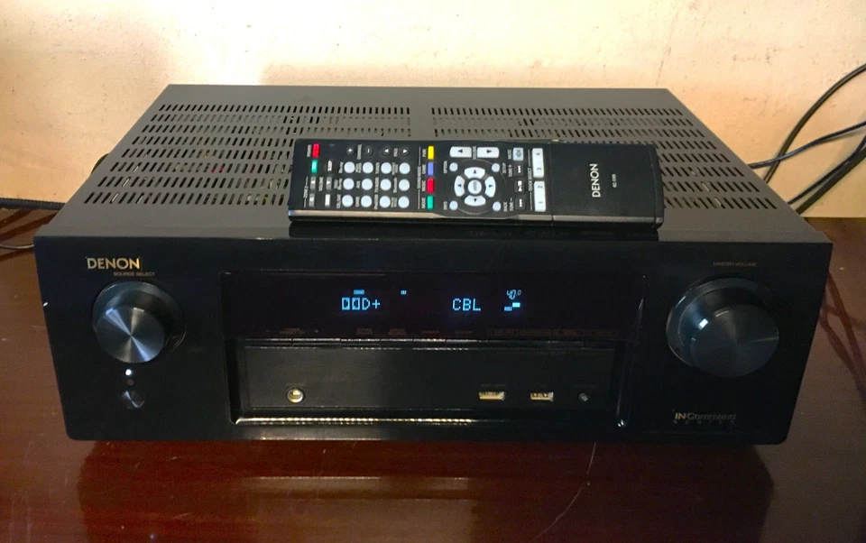Denon AVR-X1100W Integrated Network AV Receiver - Image 2 of 4