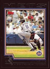 Joe McEwing New York Mets 2004 Topps Black #133 SN /53
