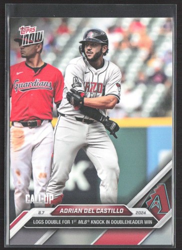 2024 Topps Now 525 Adrian Del Castillo