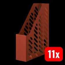 HAN Stehsammler Ablageordner DIN A4/C4 Kunststoff Polystyrol rot 11 STÜCK