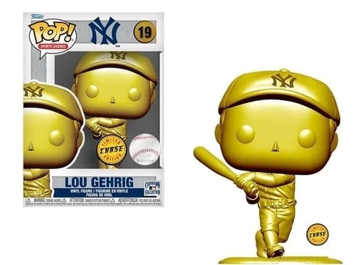 Funko POP! MLB Legends: Lou Gehrig -CHASE– NY Yankees Baseball Vinyl Figure #19