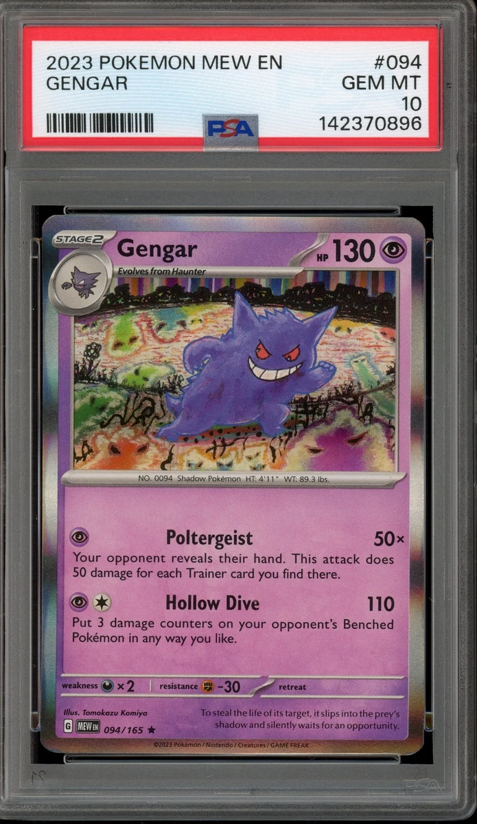 Mew Pokémon TCG Holo Rare Grade 10 Individual Collectible Card