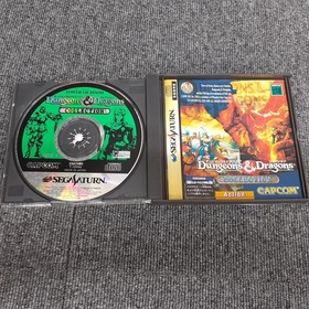 CAPCOM Dungeons & Dragons Sega Saturn Game Software Collection Item Japan Import