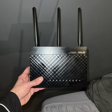 ASUS AC1900 Dual Band Wireless Internet Router Black 802.11 AC Gigabyte Router