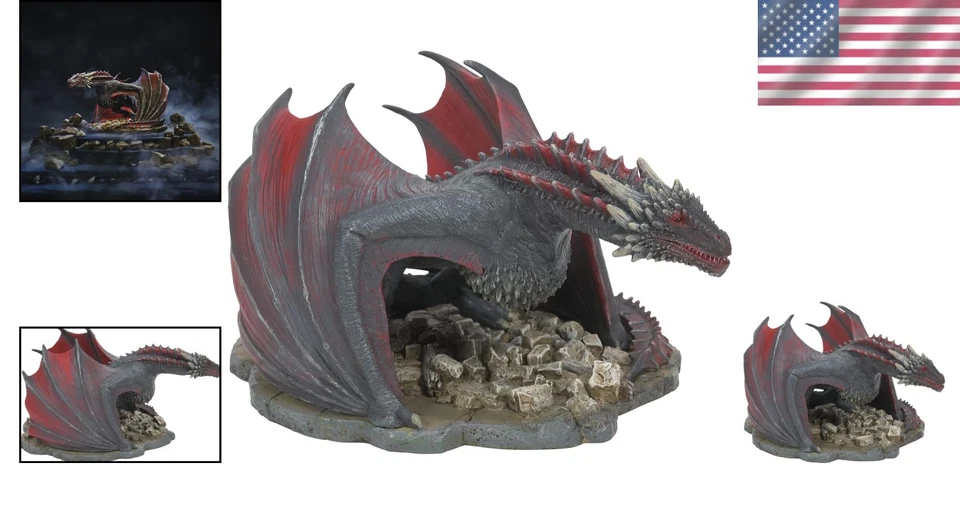 Figura Juego de Tronos Drogon Dragón, Material Resina Foto 2 de 4