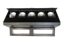 Jeep Yj Wrangler Dash Trim Dark Grey Center Cluster Plastic Bezel 87-95 Radio