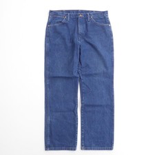 Vintage Y2K Wrangler Mens Jeans Blue Cowboy Cut Slim Fit Size 36x30