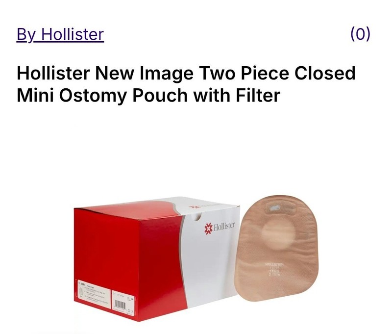 5 per box. Hollister Colostomy Barrier Box of 5 Medical Supplies.