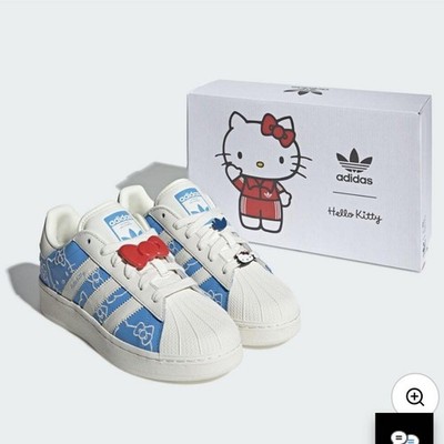 Adidas Hello Kitty Superstar XLG Sneakers Limited Edition Pink Designer  Shoes | eBay