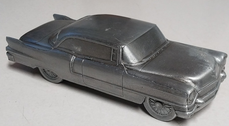  1974 Banthrico 1954 2 Door Cadillac Series  62 Metal Coin Bank Car Promo Model
