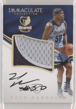 2016-17 Panini Immaculate Premium Gold 3/10 Zach Randolph #PP-ZR Patch Auto 07x4