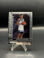 Jaden McDaniels | 2020-21 Panini Prizm | Emergent | RC | #10 Timberwolves