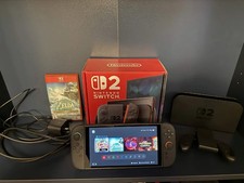 Nintendo Switch 2 + Legend of Zelda Tears of the Kingdom Read Desc