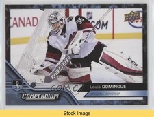 2016-17 Upper Deck Compendium Blue Louis Domingue #16 READ 0q1