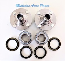 2X Juego de bujes, cojinetes y sellos de rueda delanteros L/R para 95-99 NISSAN SENTRA, 95-98 200SX