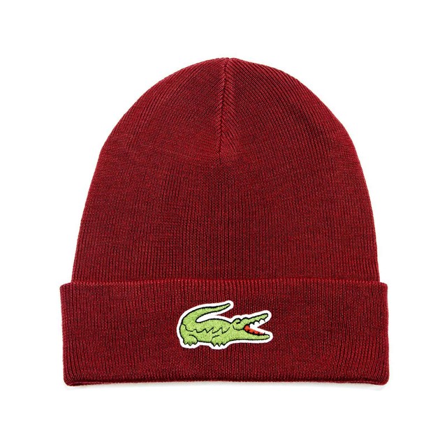 lacoste red hat