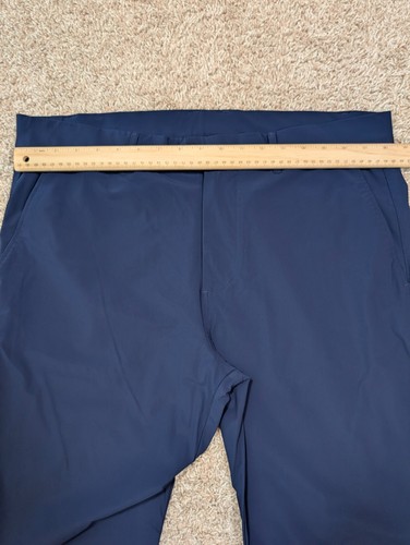 Greyson Montauk Lot of 2 Performance Chino Pants Navy Blue Golf Size 36x32 - Imagen 16 de 20