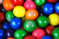 850 1" DOUBLE BUBBLE GUMBALLS Candy Gum Vending ASSORTED 8Flavr dubble 24mm BULK
