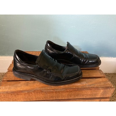 Mens Leather Shoes by Cable & Co. - 9.5 Cable & Co. Shoes Mens 9.5 Kiltie Loafers Brown Leather Made  main image 3