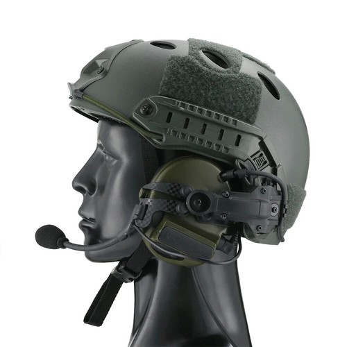 Tactical Bracket Adapter Noise Reduction Headphones for Shooting Carbon Fiber - Picture 16 of 19