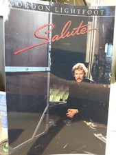 Gordon Lightfoot Reproduction - Autographe 8x12 photos couverture Salut + insert
