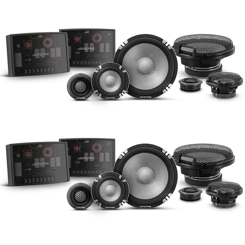 65-компонентные колонки Alpine R2-S653 мощностью 200 Вт 2 пары 224890₽