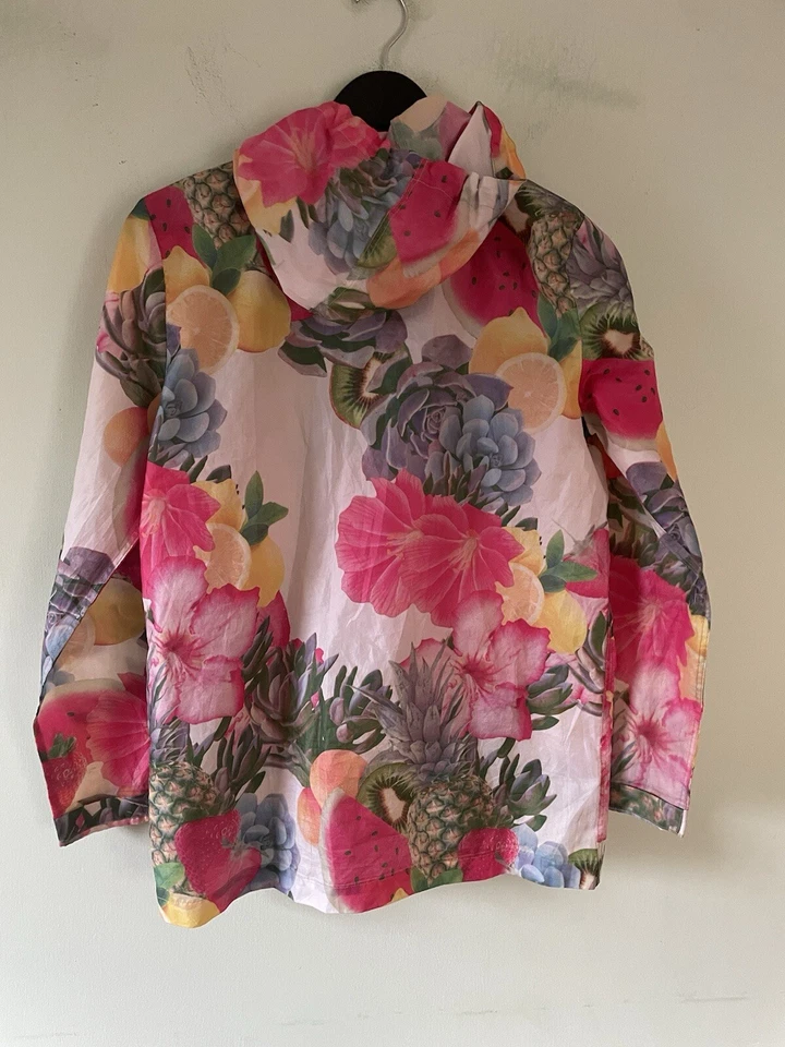 Multi Coloured Shell Jacket Fruit Small Jaded - Image 2 of 4