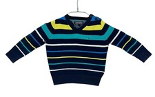 Tommy Hilfiger V-Neck Pullover Jumper Sweater Kid's Boy's Size 74