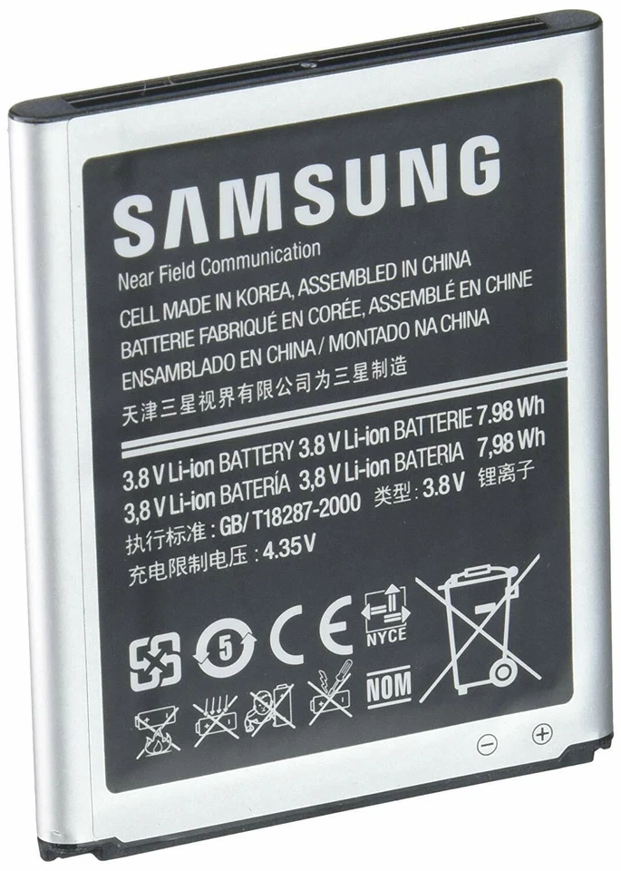Samsung Galaxy Grand Claro Gt-i9080l Cell Phone Battery EB-L1G6LLU Gti9080l OEM - Image 2 of 2