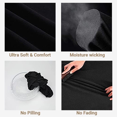 Juego de ropa interior térmica para hombre invierno forrado de lana capas de base ajustado largo conjunto Johns - Imagen 4 de 10