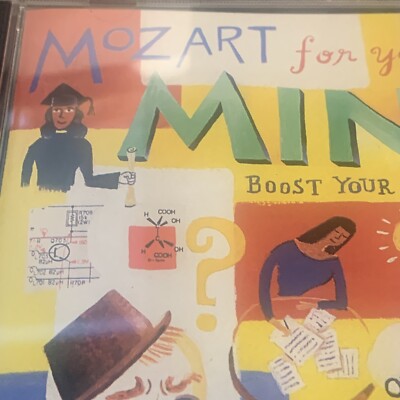 Mozart For Your Mind - Audio CD By Wolfgang Amadeus Mozart - cd4 