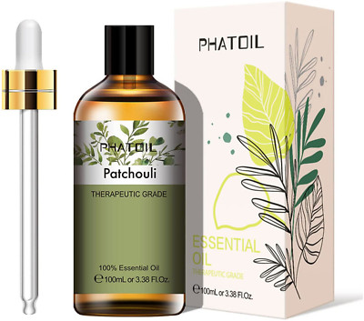 ''Pure and Potent Patchouli Essential Oil - Unleash the Earthy Aroma!''